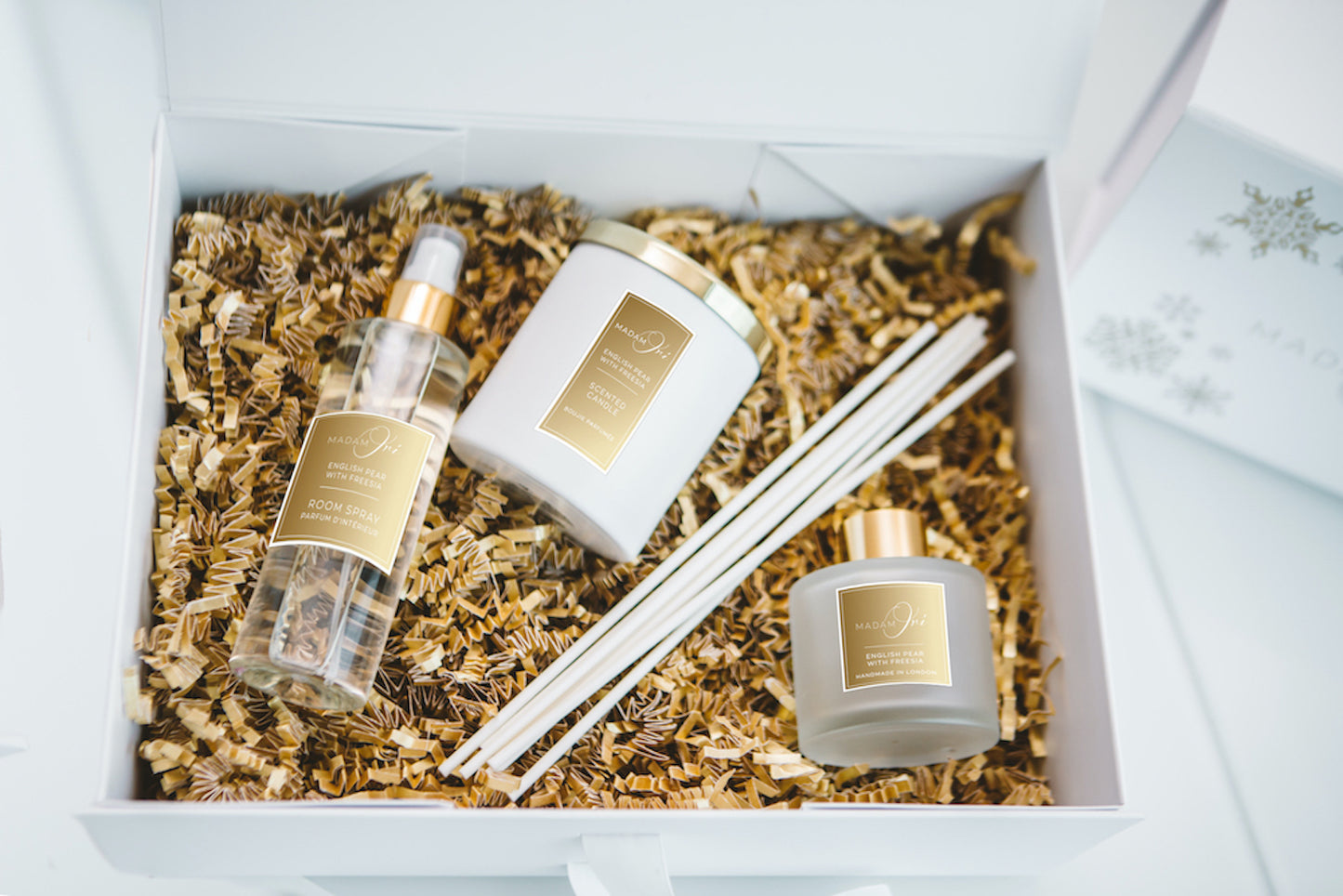 WITH LOVE..... FOR HOME Aurefua Gift Set - English Pear with Freesia