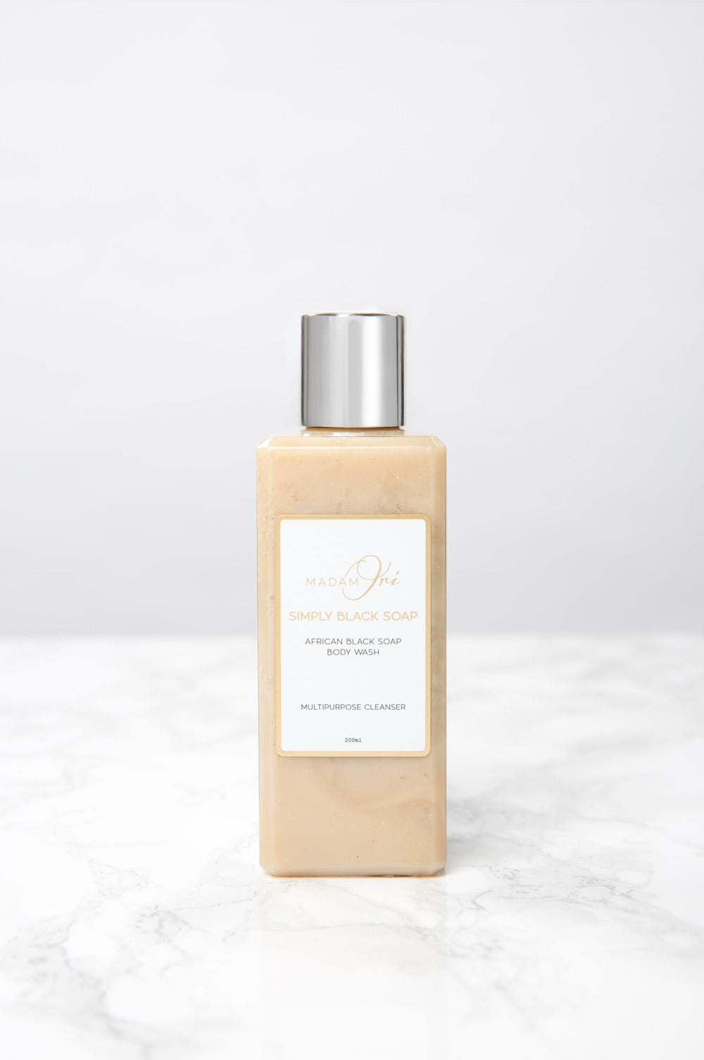 Aurefua African Black Soap and Body Wash -Simply Black Soap