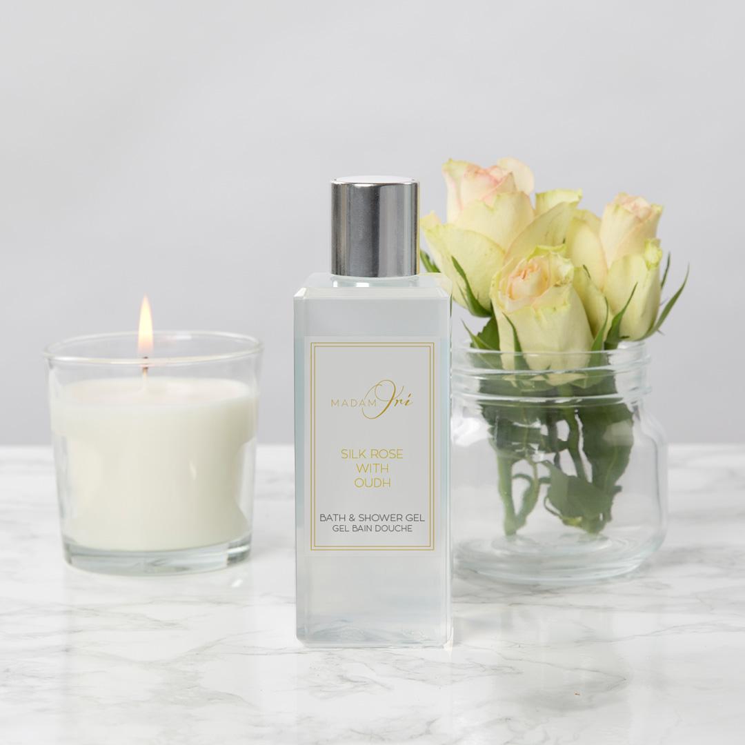 Luxe Shower Gel- Silk Rose with Oudh 200ml