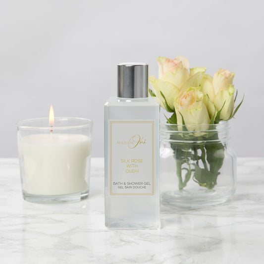 Luxe Shower Gel- Silk Rose with Oudh 200ml